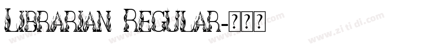 Librarian Regular字体转换
